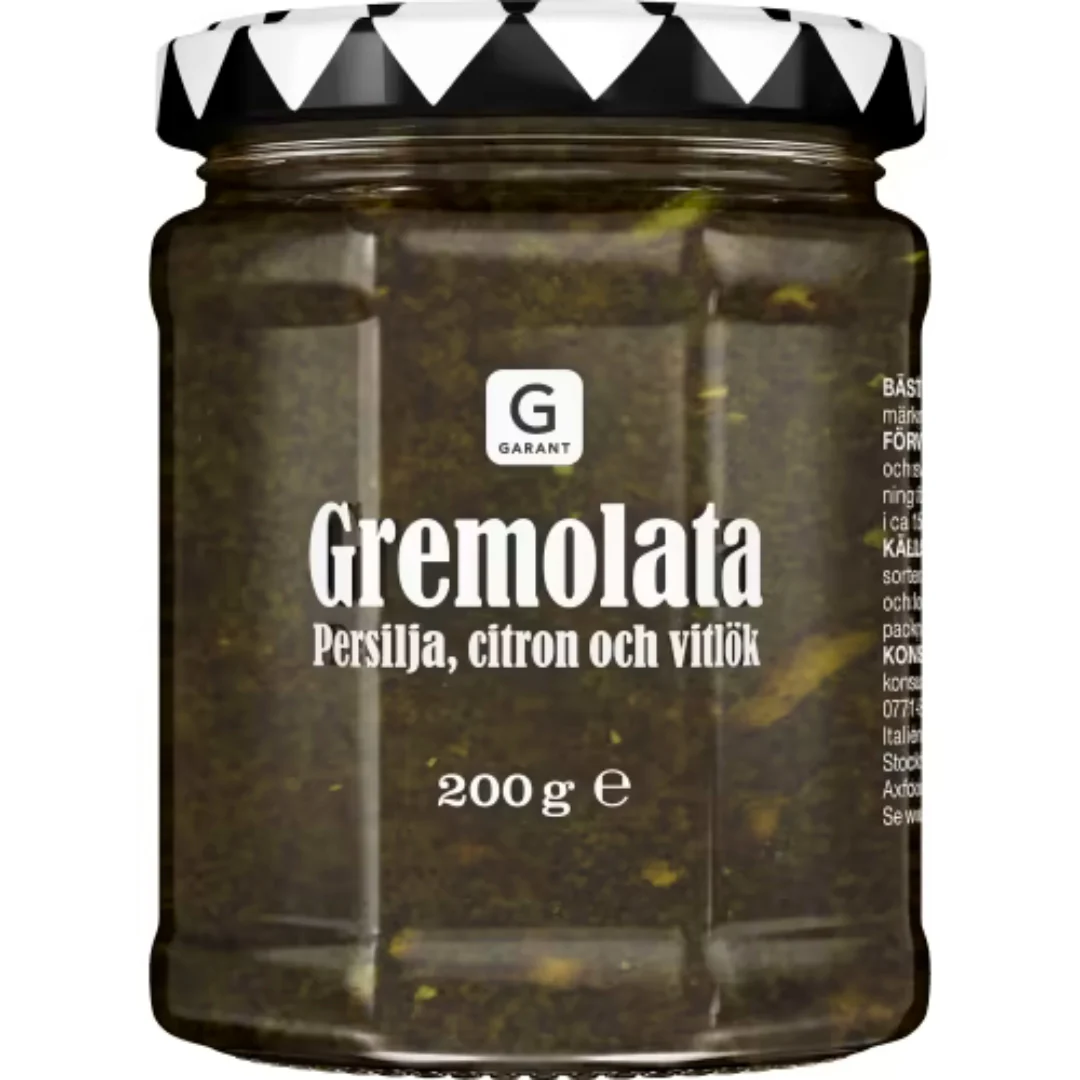 Garant Gremolata - Gremolata with Parsley, Lemon & Garlic 200g