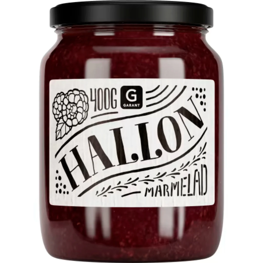 Garant Hallon Marmelad - Raspberry Marmalade 400g
