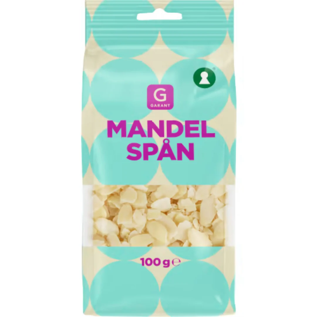 Garant MandelspÄn - Almond Flakes 100g