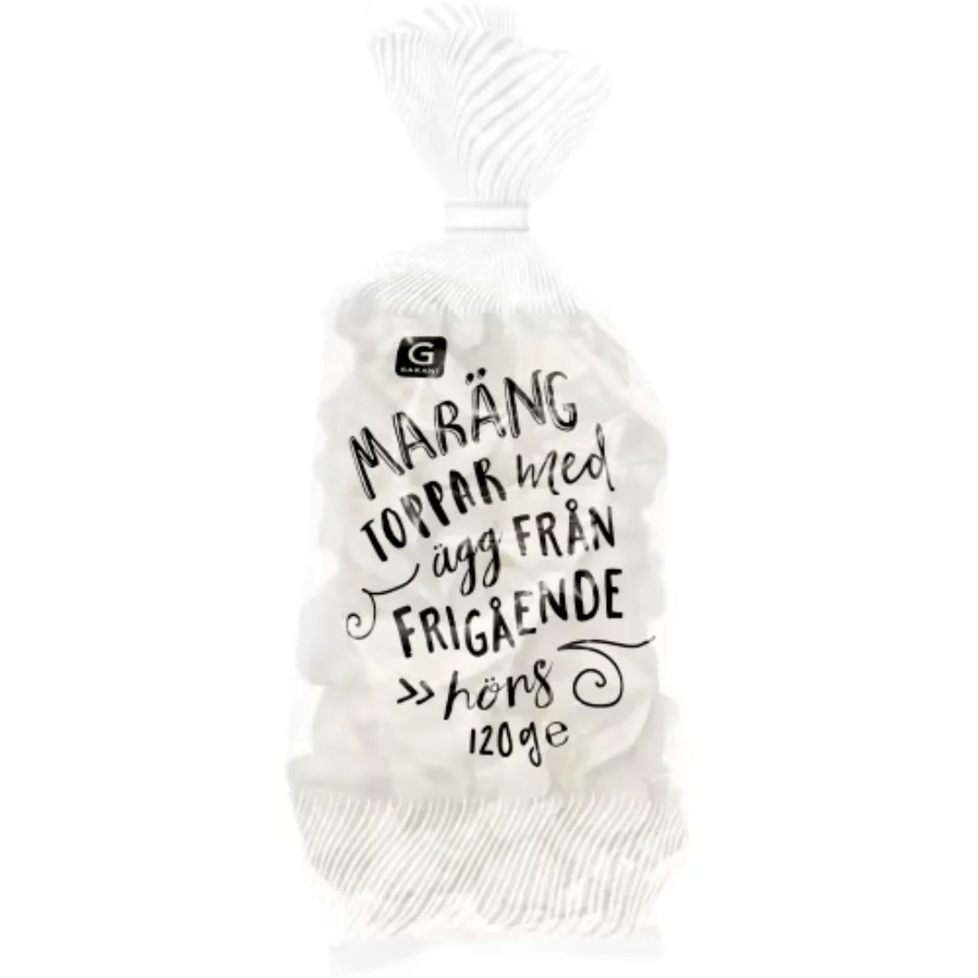 Garant Marängtoppar - Meringue Toppers 120g