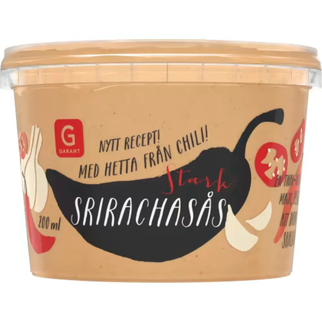 Garant SrirachasÄs Stark - Spicy Sriracha Mayo 200ml