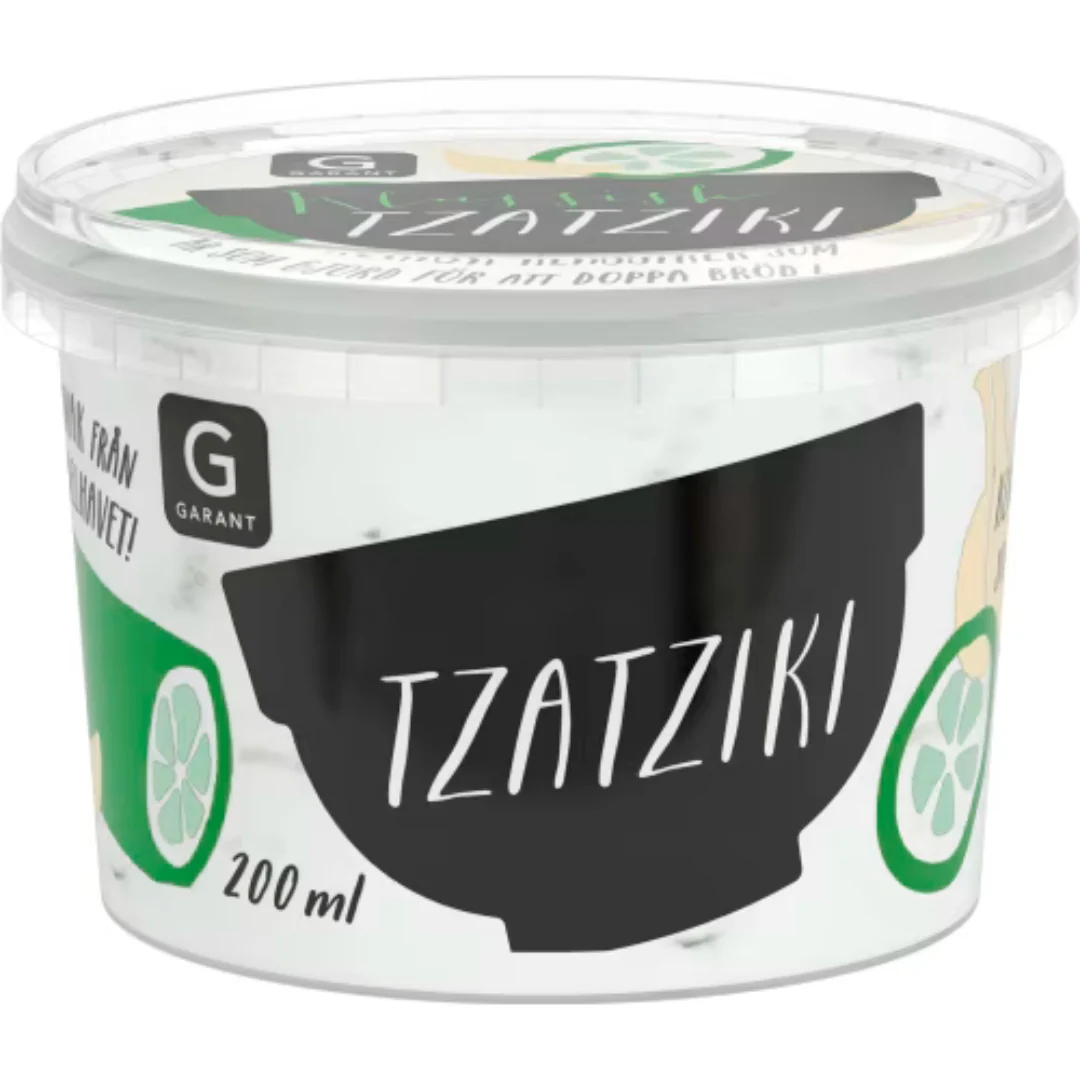 Garant Tzatziki Klassisk - Classic Greek Tzatziki 200ml