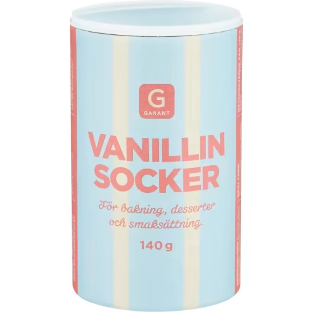 Garant Vanillinsocker - Vanillin Sugar 140g