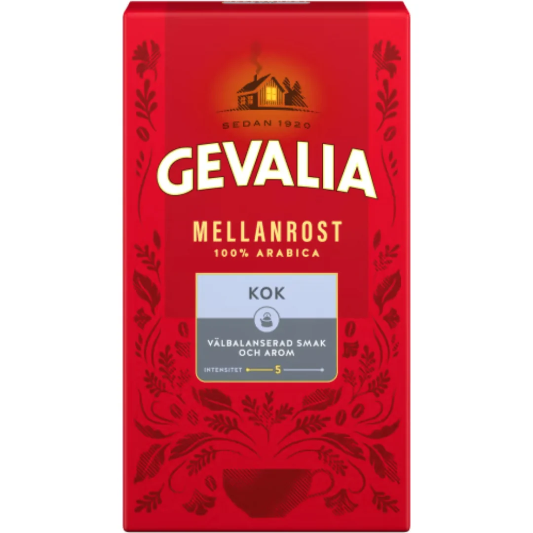 Gevalia Kokkaffe Mellanrost - Medium Roast Coffee 450g
