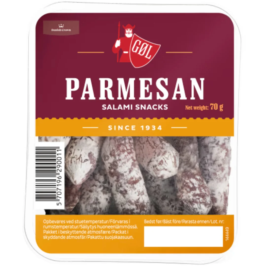 Göl Parmesan Salami Snacks - Salami Snacks Parmesan 70g