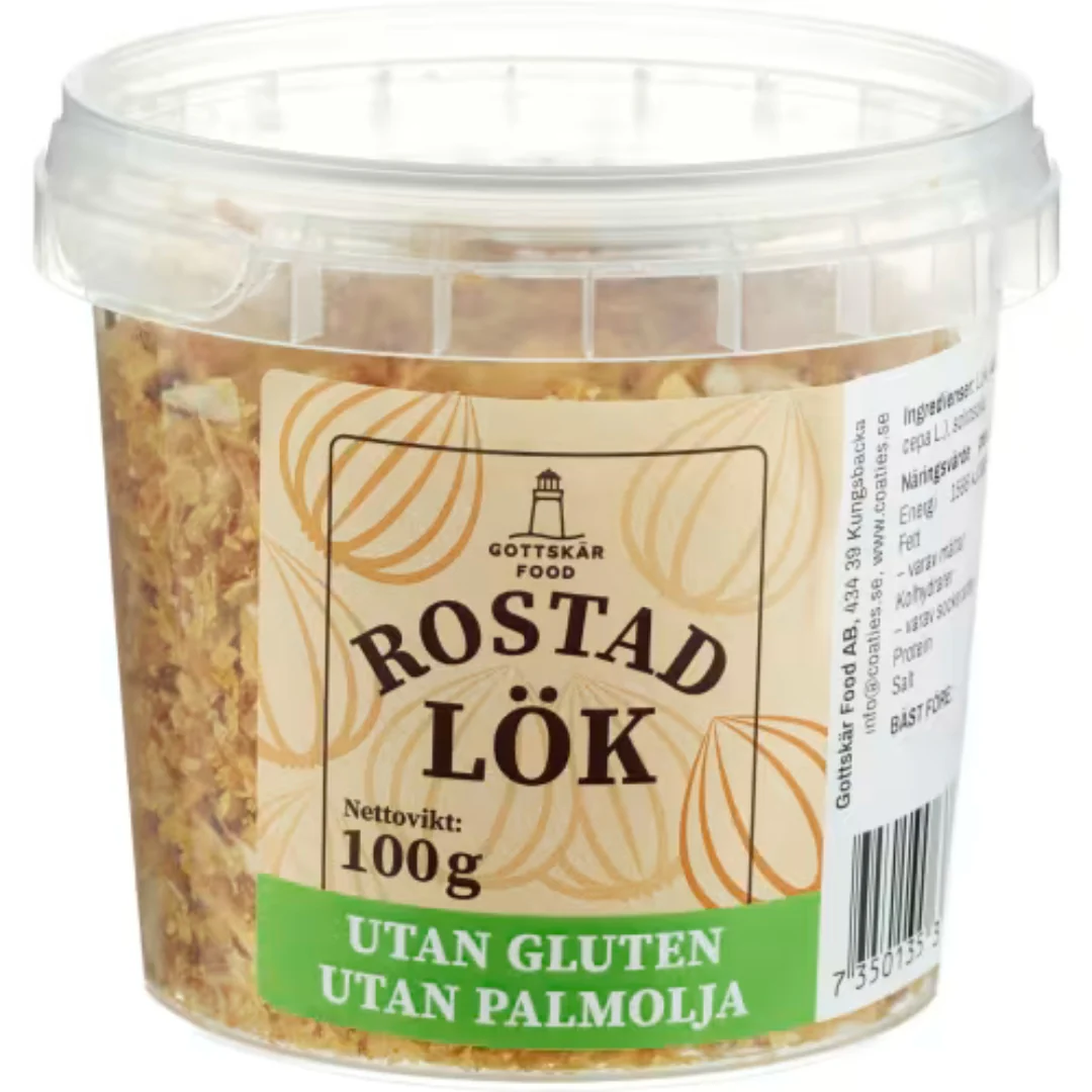 Gottskär Food Rostad Lök Utan Gluten - Crispy Fried Onions 100g