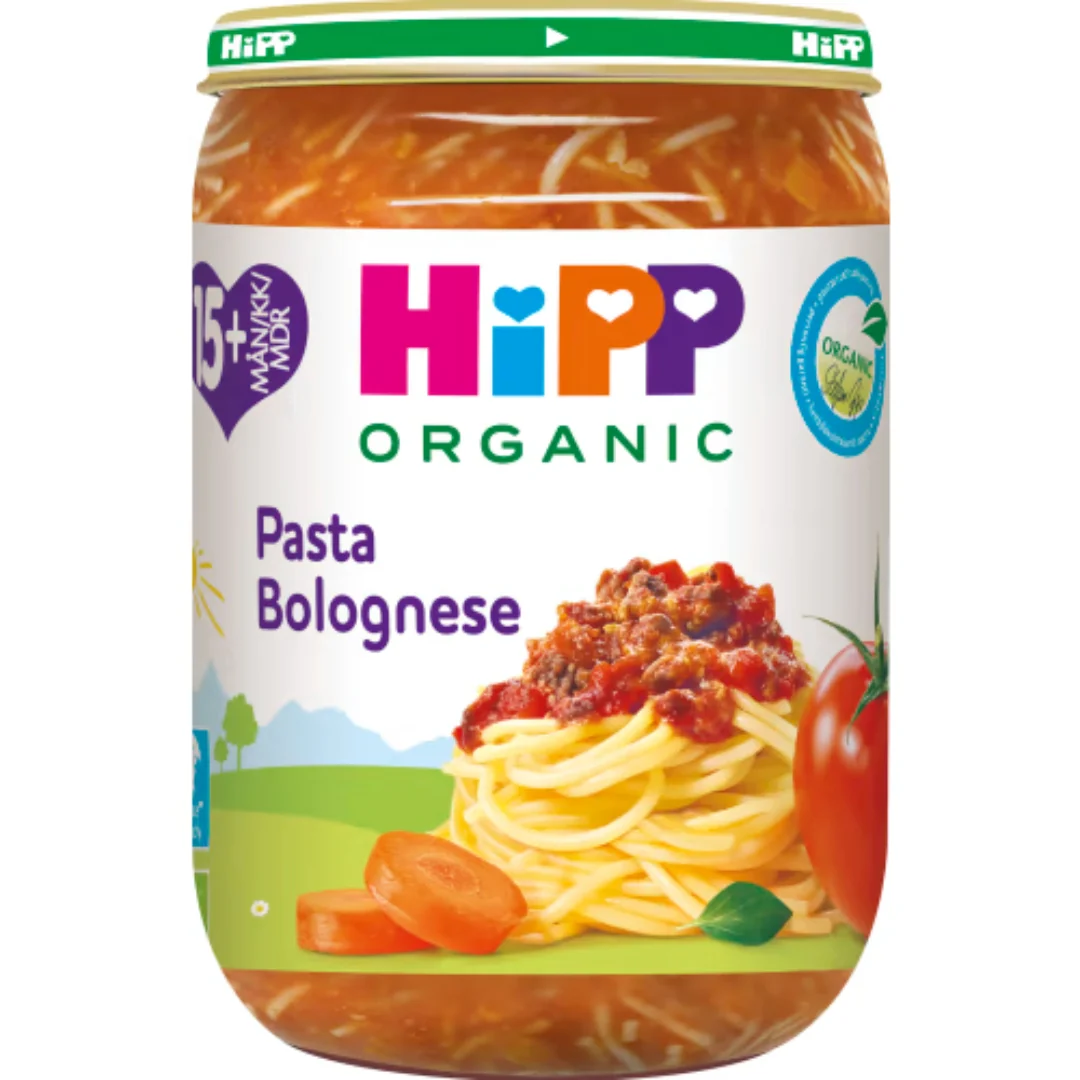 Hipp Bolognese Pasta 15 MÄnader - Organic Pasta Bolognese 250g