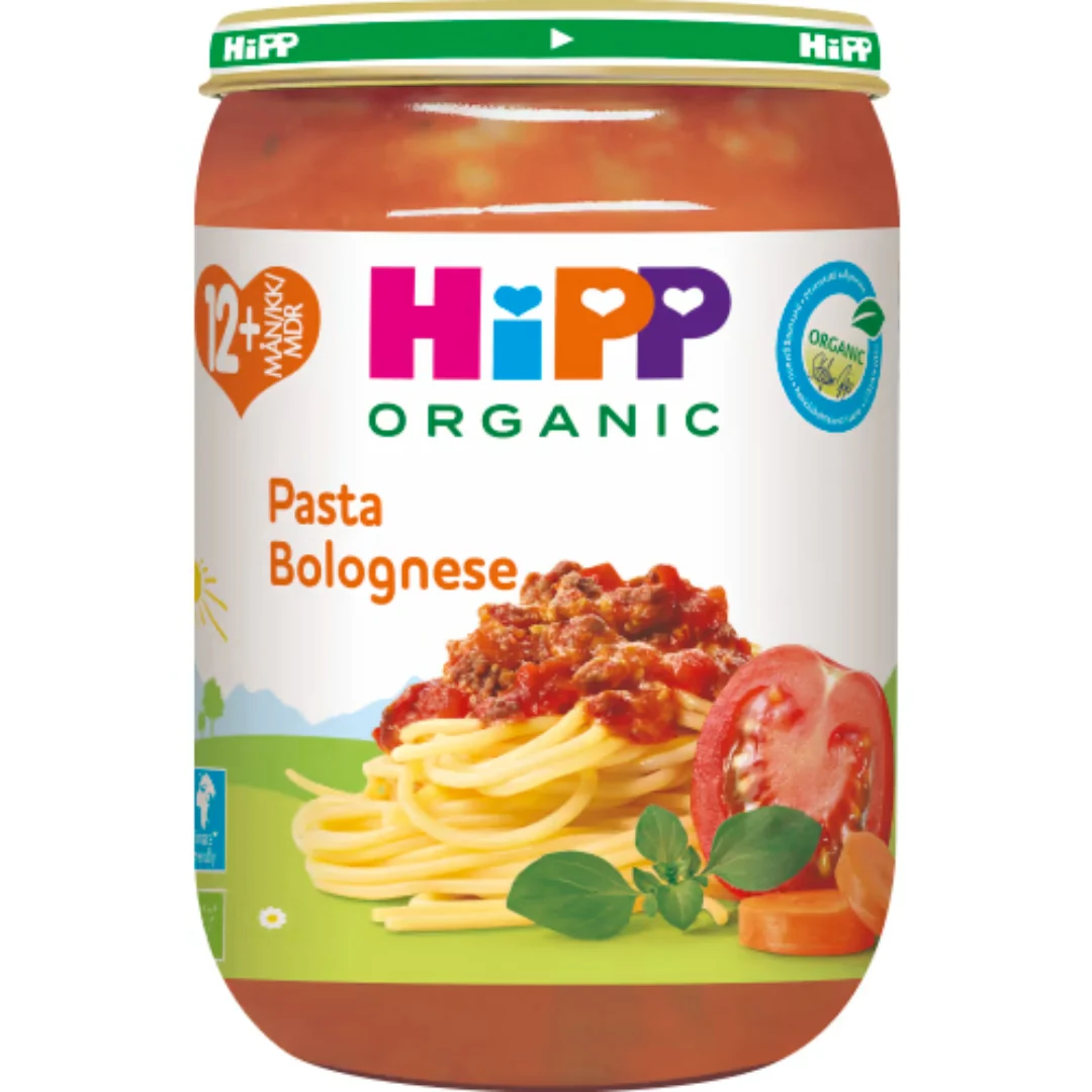 Hipp Bolognese Pasta 12 MÄnader - Organic Pasta Bolognese 220g
