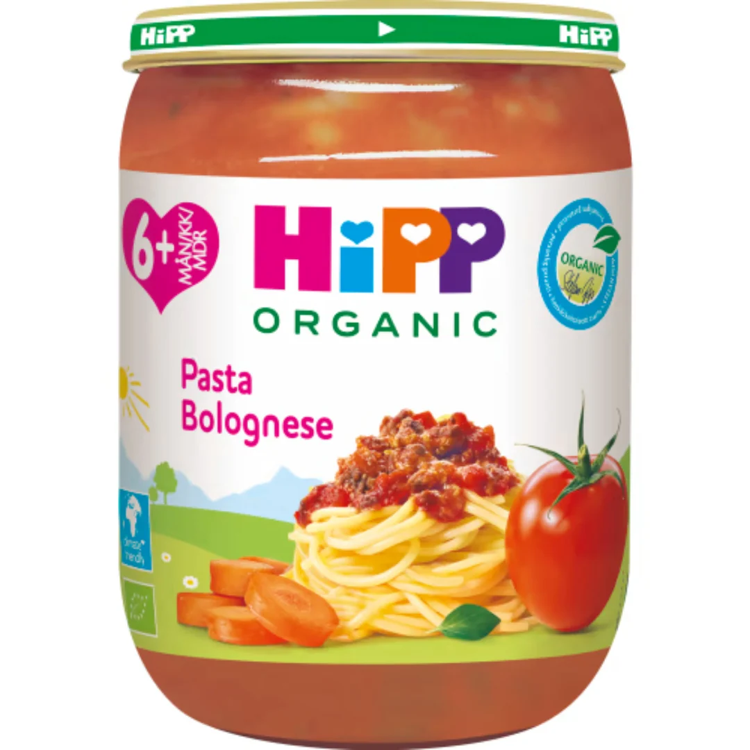 Hipp Bolognese Pasta 6 MÄnader - Organic Pasta Bolognese 190g