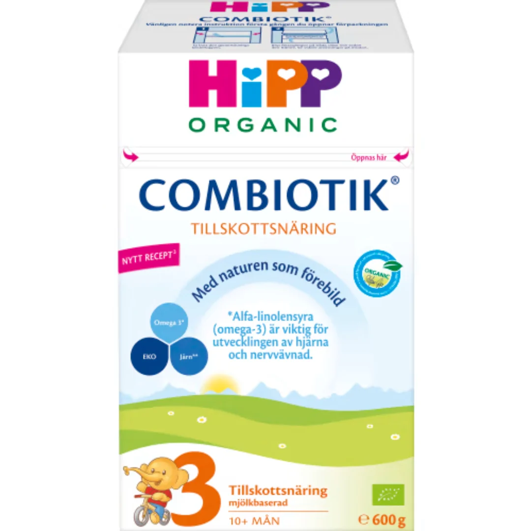 Hipp Combiotik 3 TillskottsnÀring FrÄn 12 MÄnader - Follow-on Milk Drink 5l