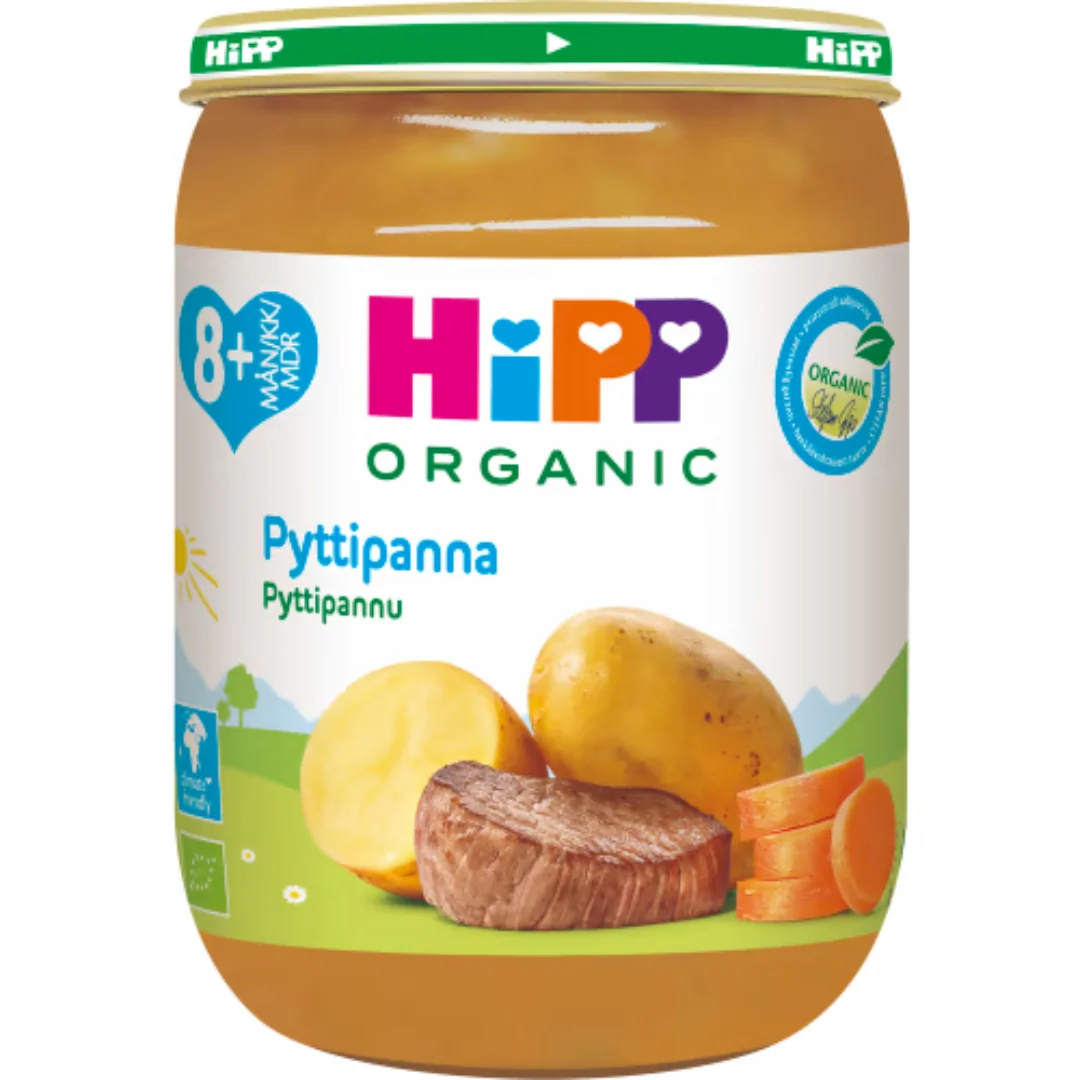 Hipp Pyttipanna 8 MÄnader - Organic Pyttipanna 190g