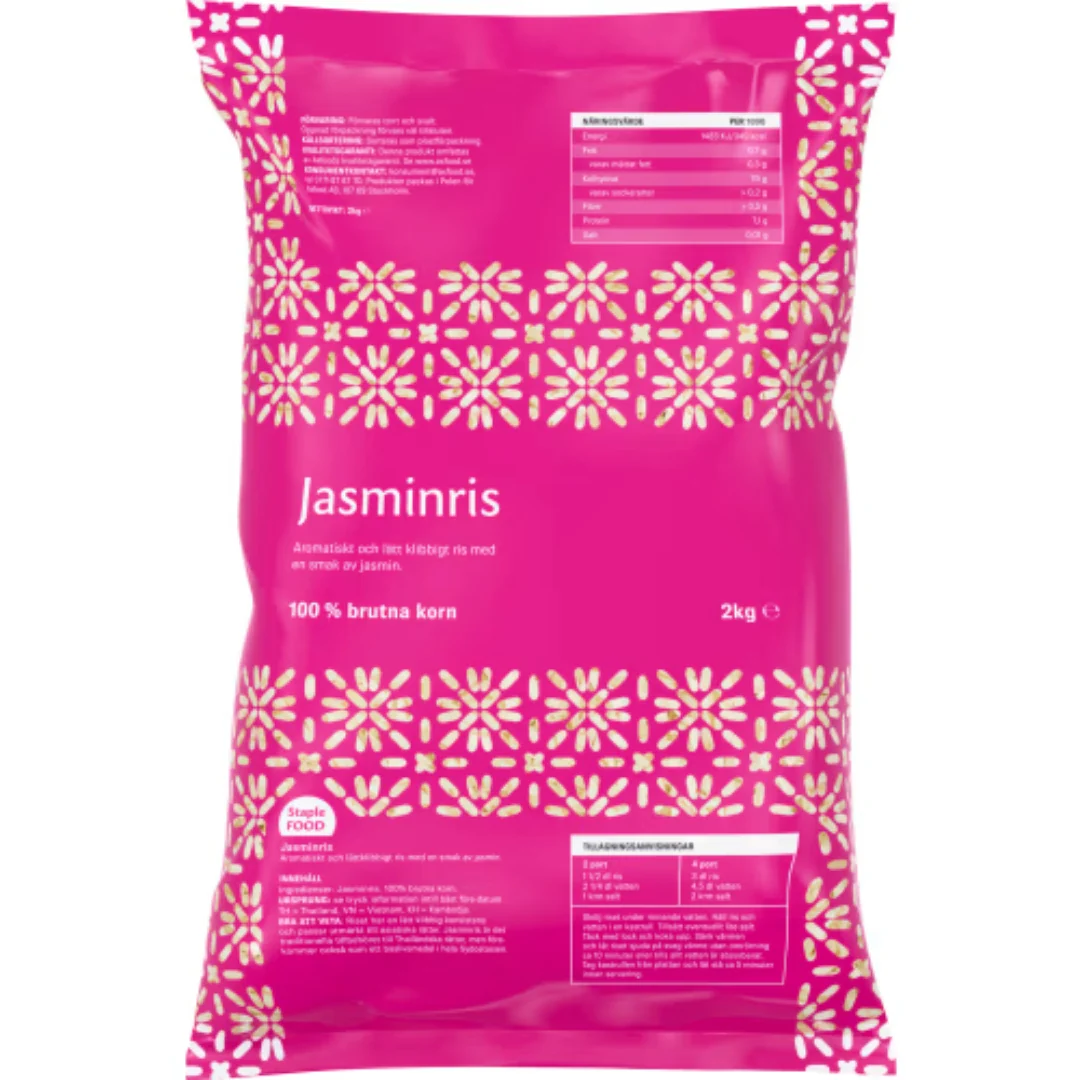 Jasminris - Jasmine Rice 2 kg