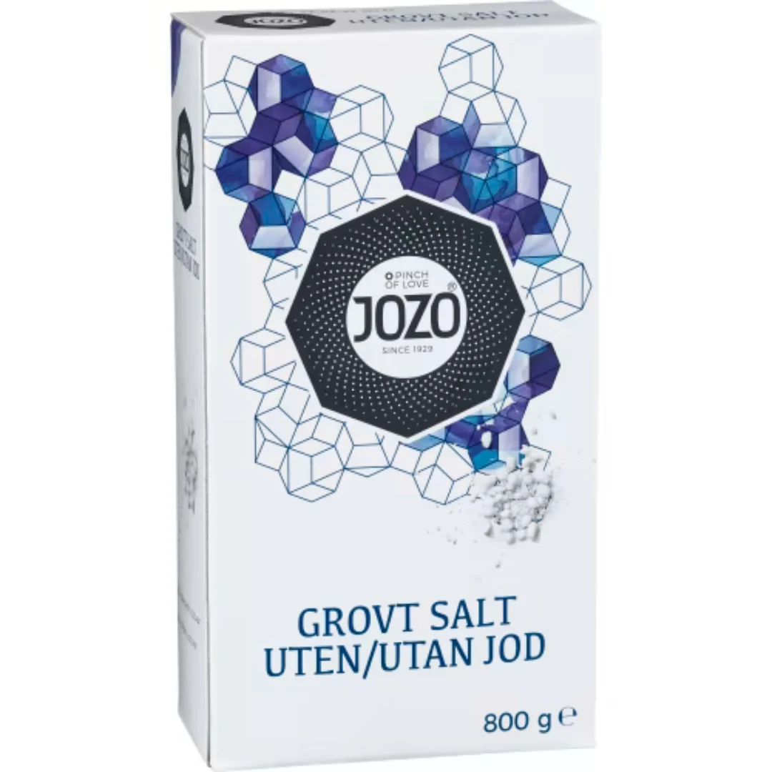 Jozo Grovt Salt Utan Jod - Coarse Salt 800g