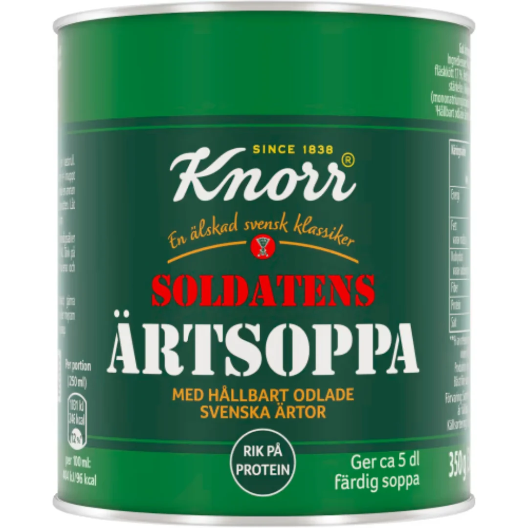 Knorr Ärtsoppa Soldatens - Soldier's Pea Soup 500ml