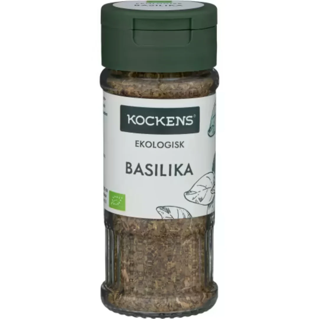 Kockens Basilika Burk Eko - Basil 17g