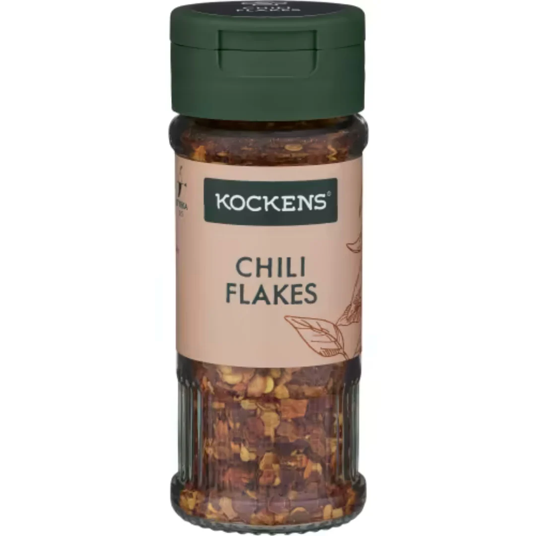 Kockens Chili Flakes Burk - Chili Flakes 28g