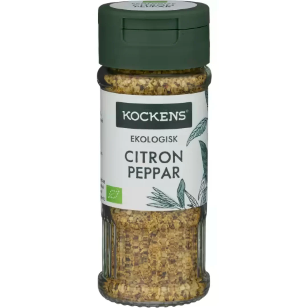 Kockens Citronpeppar Burk - Lemon Pepper 50g