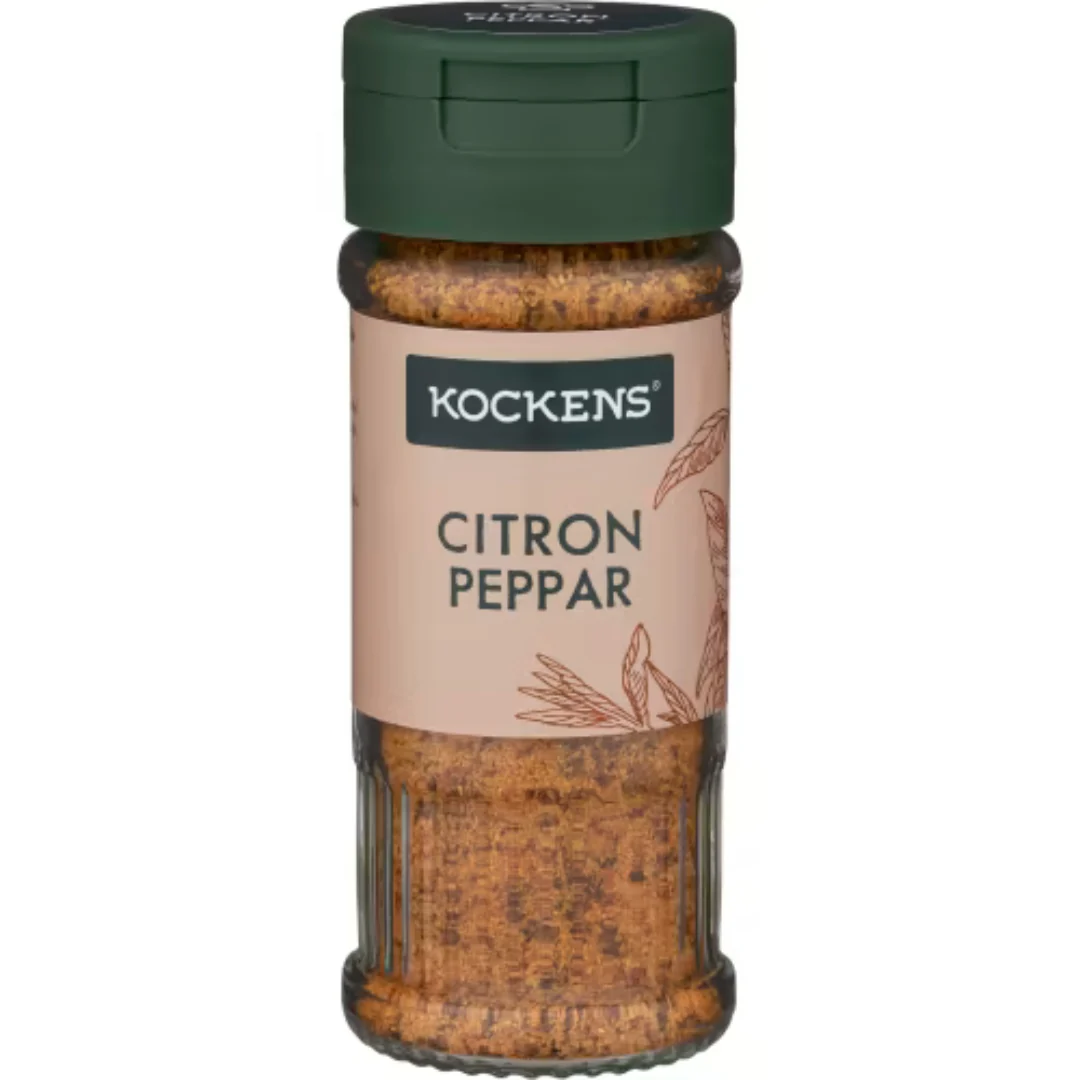 Kockens Citronpeppar Burk - Lemon Pepper 53g