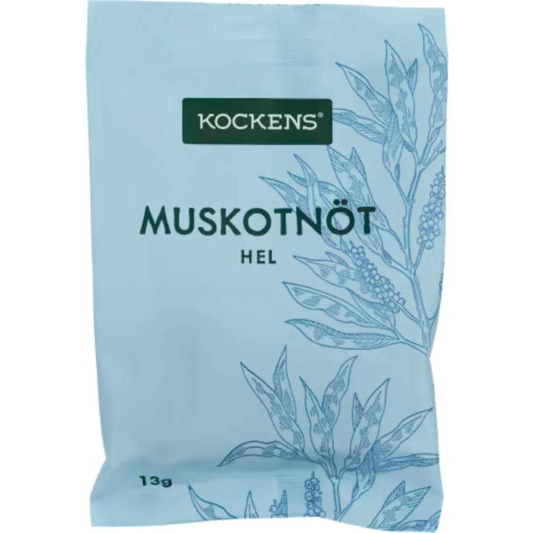 Kockens Muskotnöt Hel PÄse - Nutmeg 13g