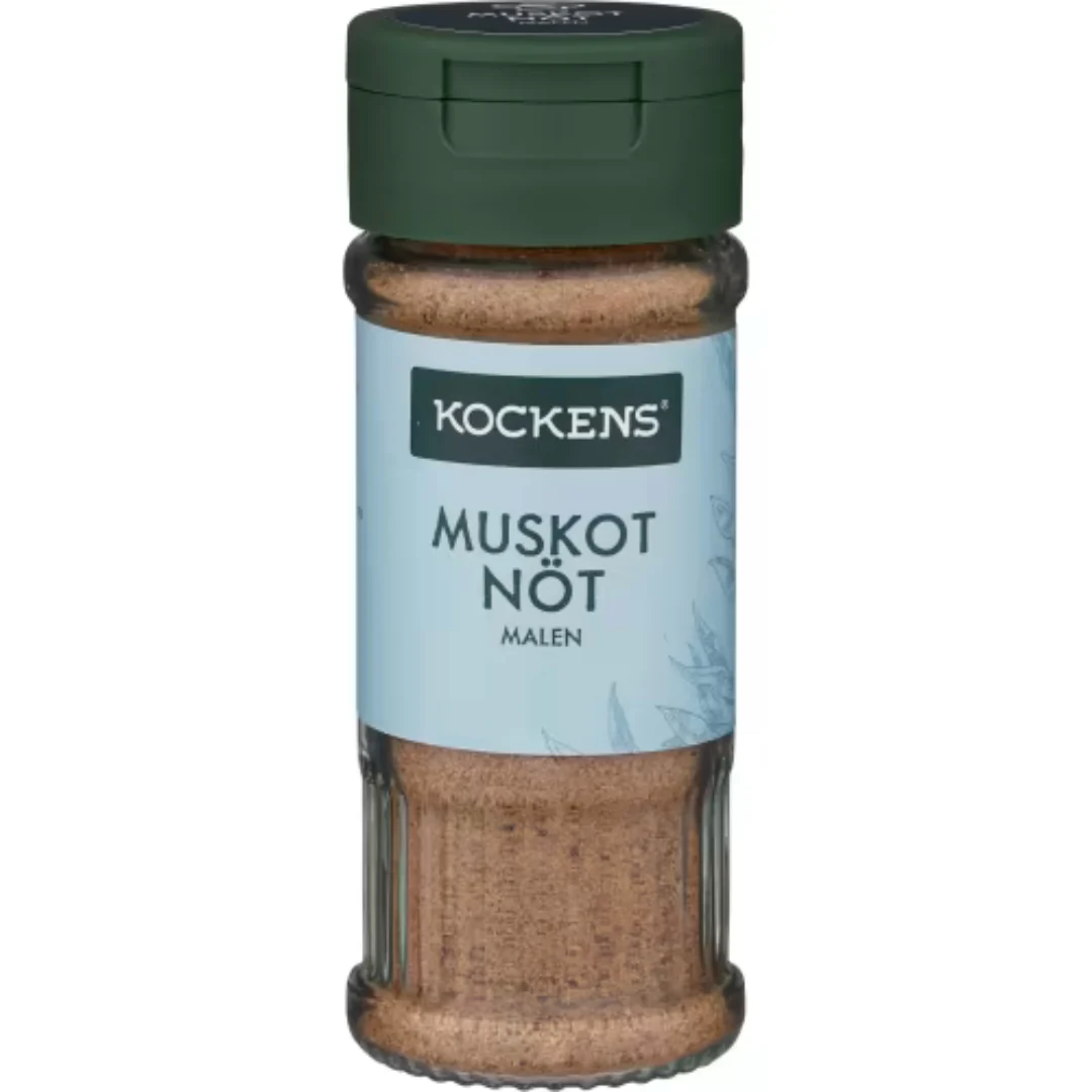 Kockens Muskotnöt Malen Burk - Nutmeg 40g