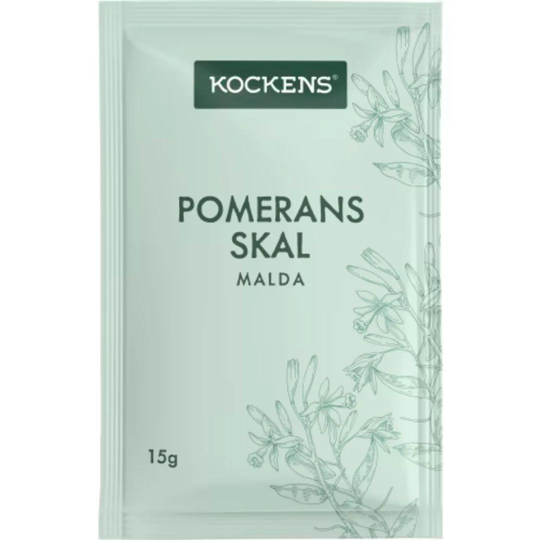 Kockens Pomeransskal Malda PÄse - Seville Orange 15g