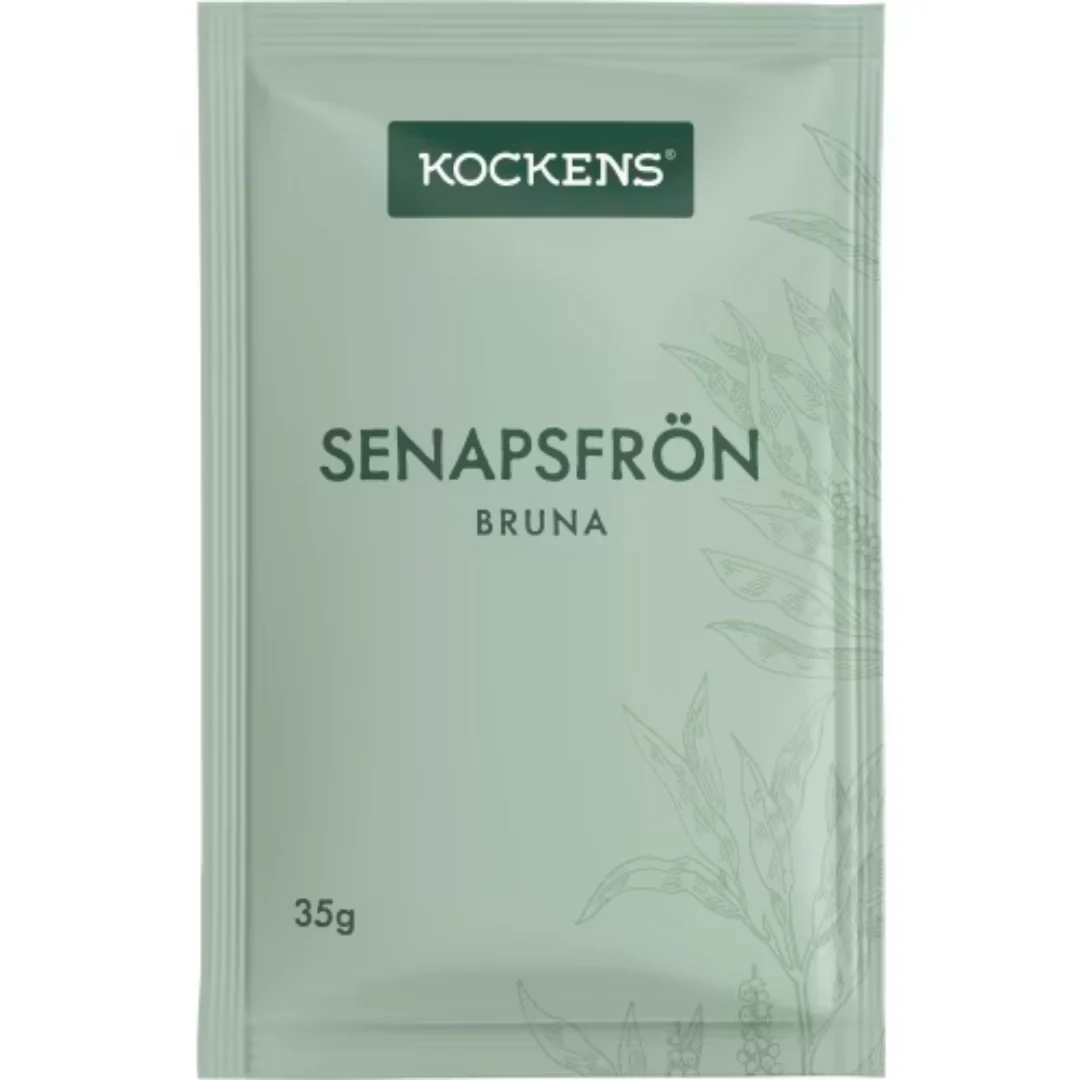 Kockens Senapsfrö Brunt PÄse - Brown Mustard Seeds 35g