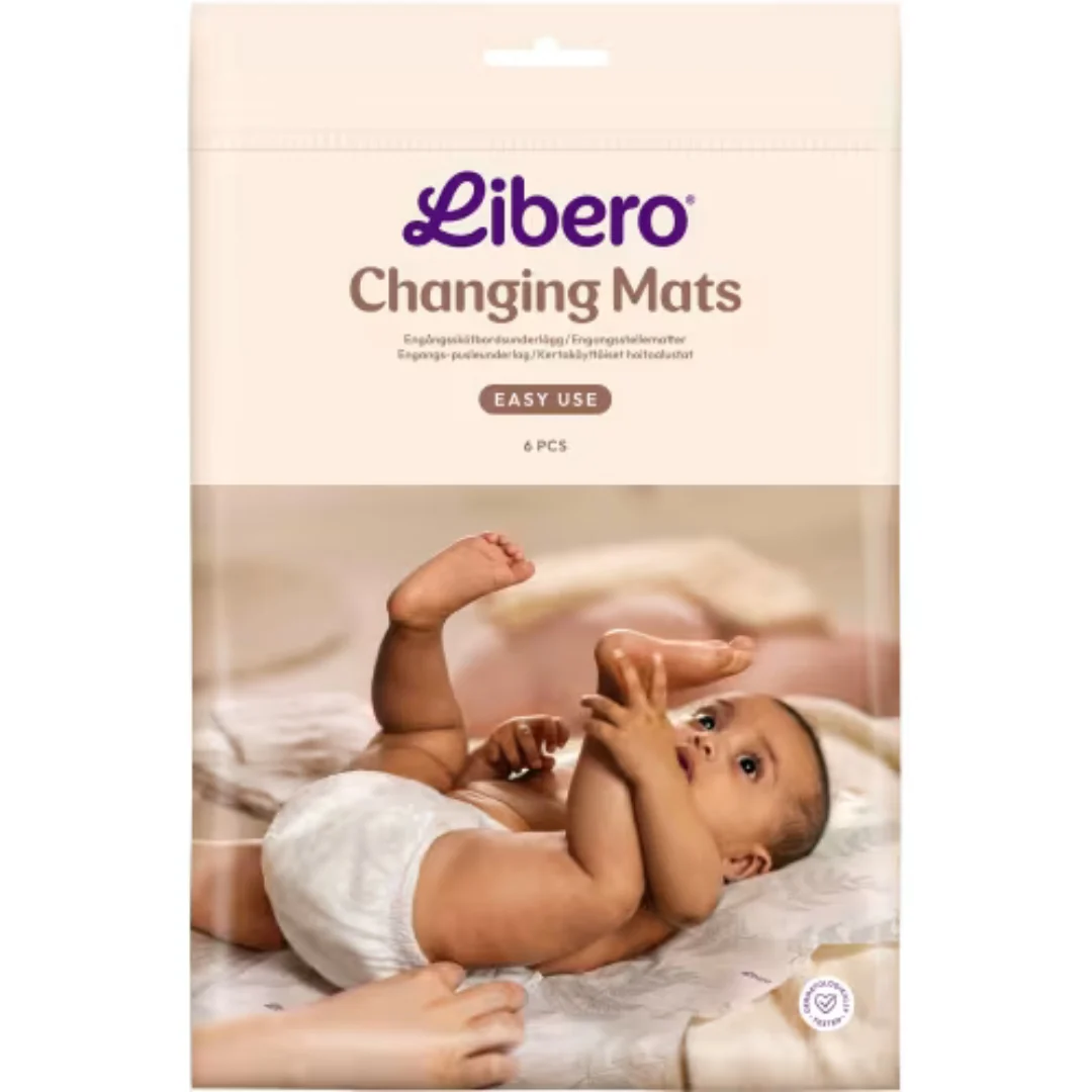 Libero Skötbords- UnderlÀgg - Disposable Changing Mats 6st