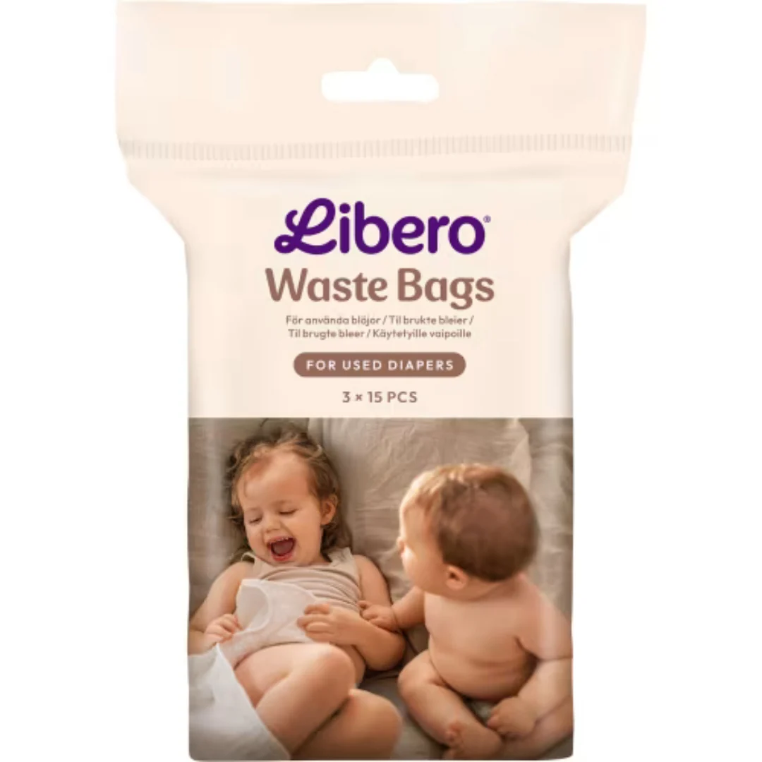 Libero Waste Bags For AnvÀnda Blöjor - Diaper Bags 45p