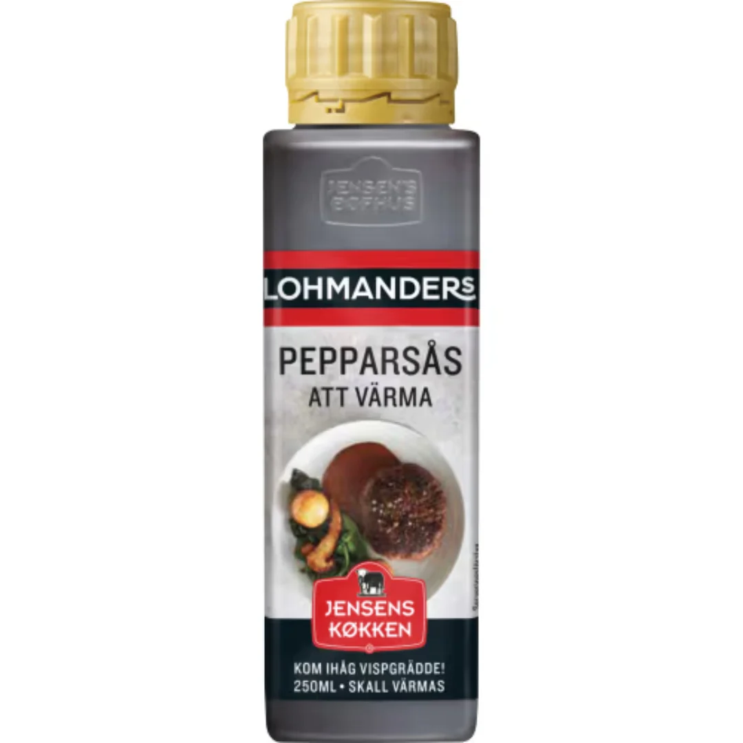 Lohmanders PepparsĂĄs - Classic Pepper Sauce 250ml