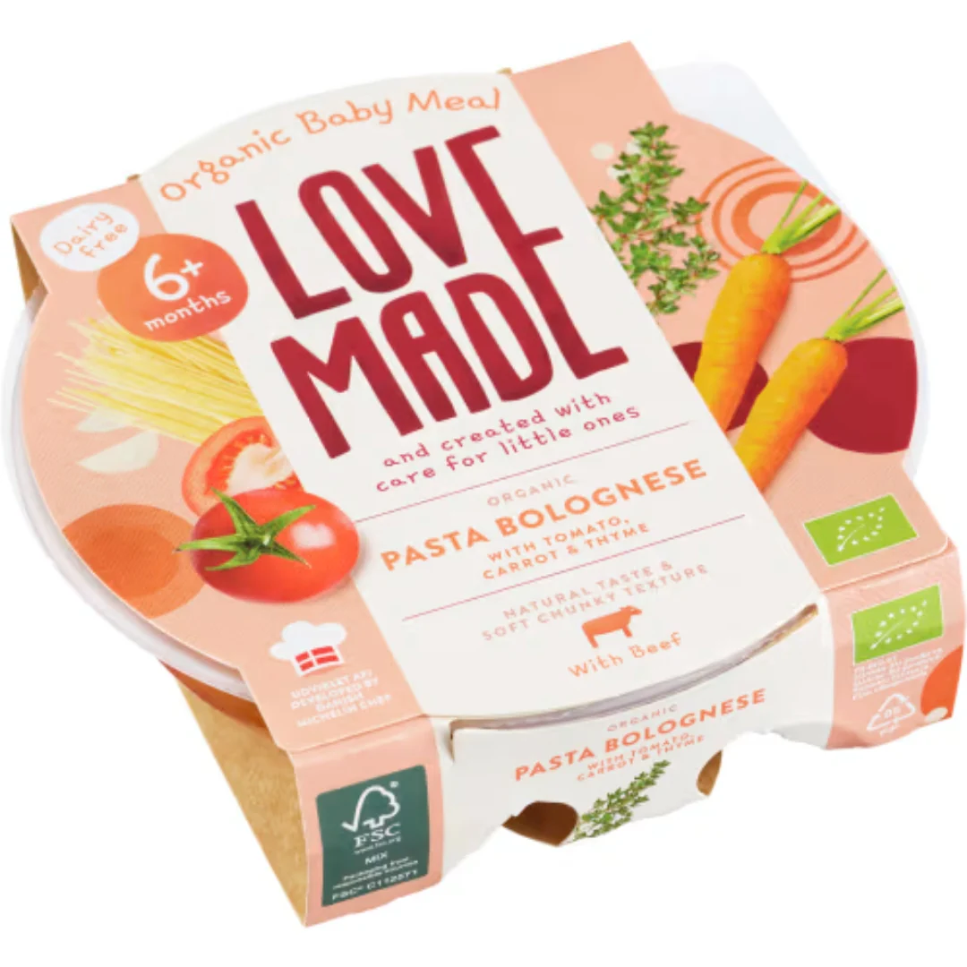 Love Made Bolognese Pasta 6 MÄnader - Bolognese Pasta 185g
