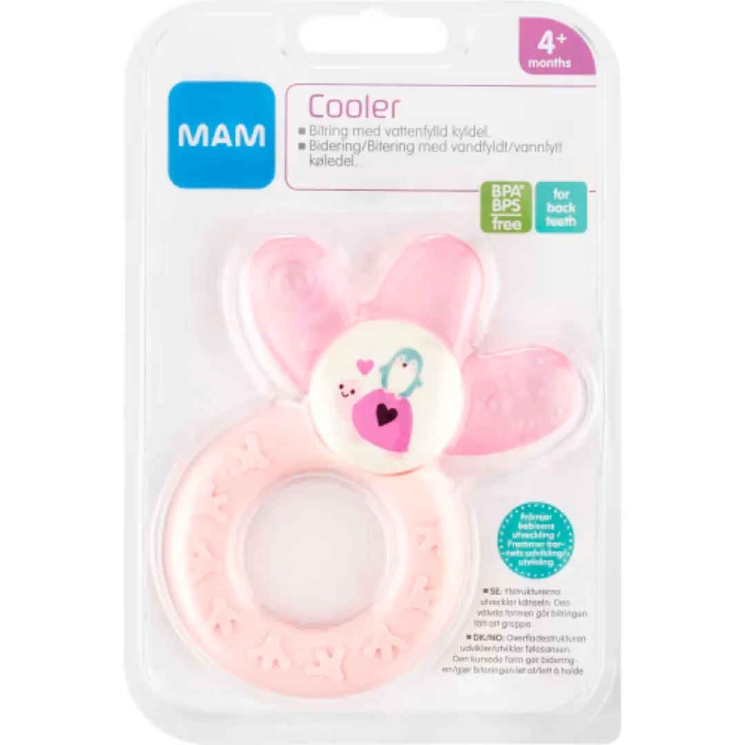 Mam Bitring M. Vattenfyld Kyldel FrÄn 4 MÄnader - Teething Ring with Cooling Element 1p