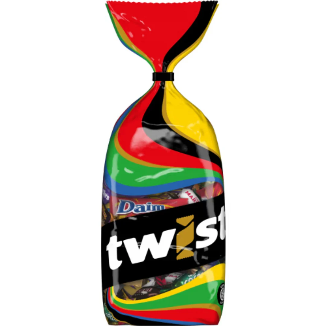 Marabou Twist PÄse - Creamy Caramel to Rich Nougat and Smooth Chocolate Marabou mix 145g