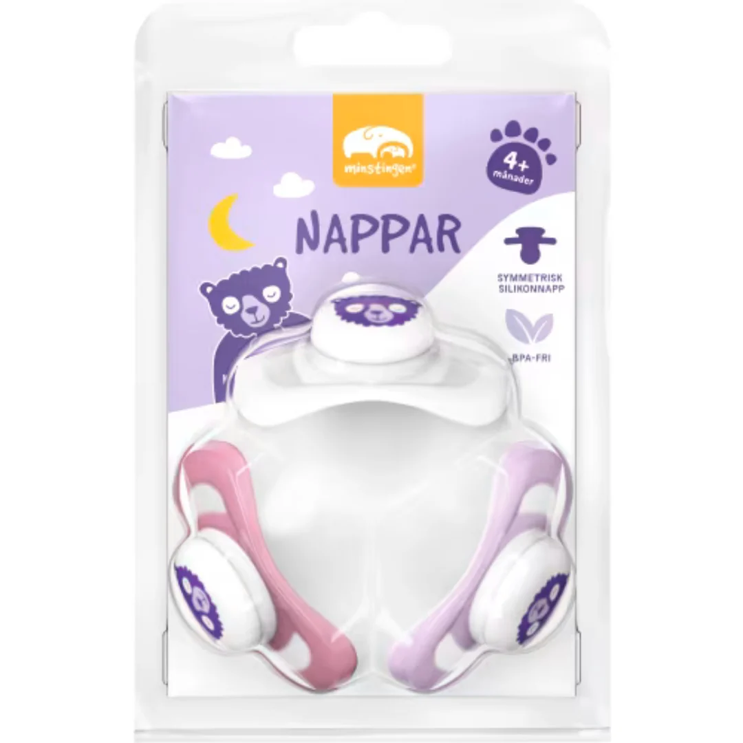 Minstingen Björn Napp 4+ Månader - Classic Pacifier 3p