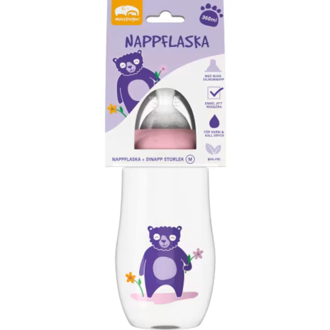 Minstingen Björn Nappflaska - Baby Bottle 360ml