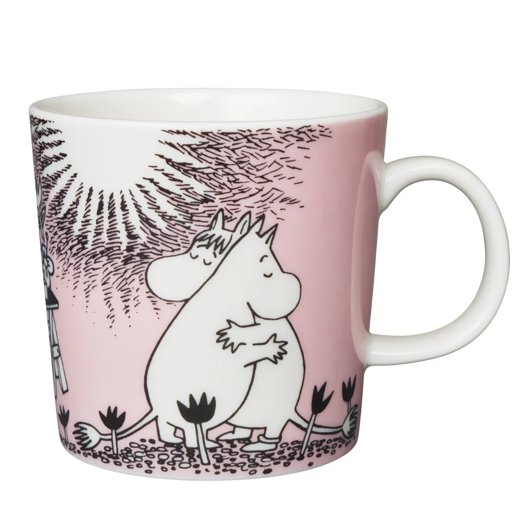 MUMIN Mugg KĂ€rlek Rosa 30CL - Image 2