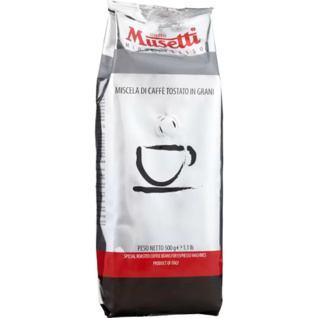 Musetti Espresso Rossa Hela Bönor - Espresso Rossa Whole Beans 500g