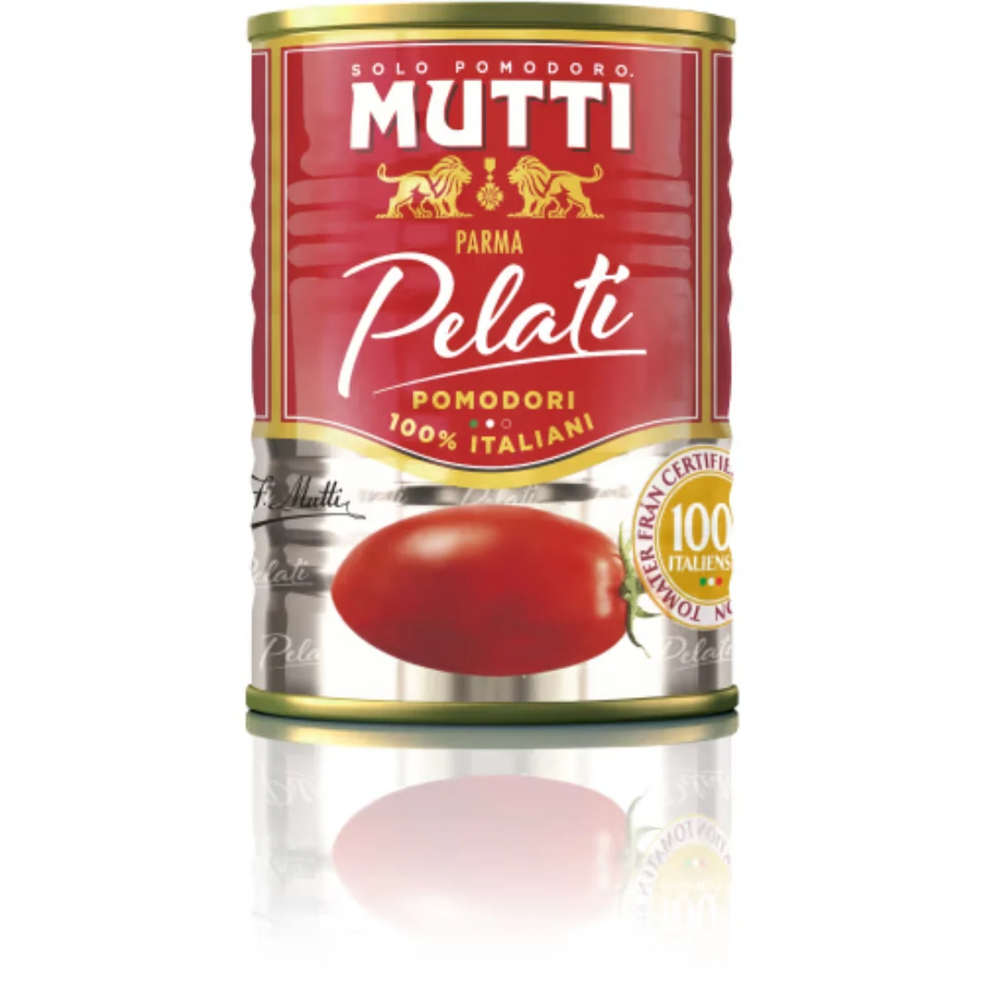 Mutti Hela Tomater Skalade - Whole Peeled Tomatoes 400g