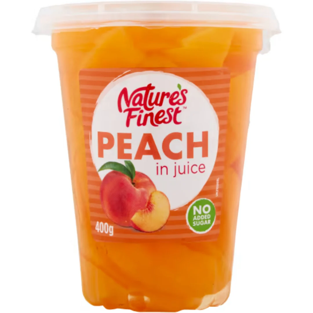 Natures Finest Peach Slices In Juice - Peach Slices in Juice 400g