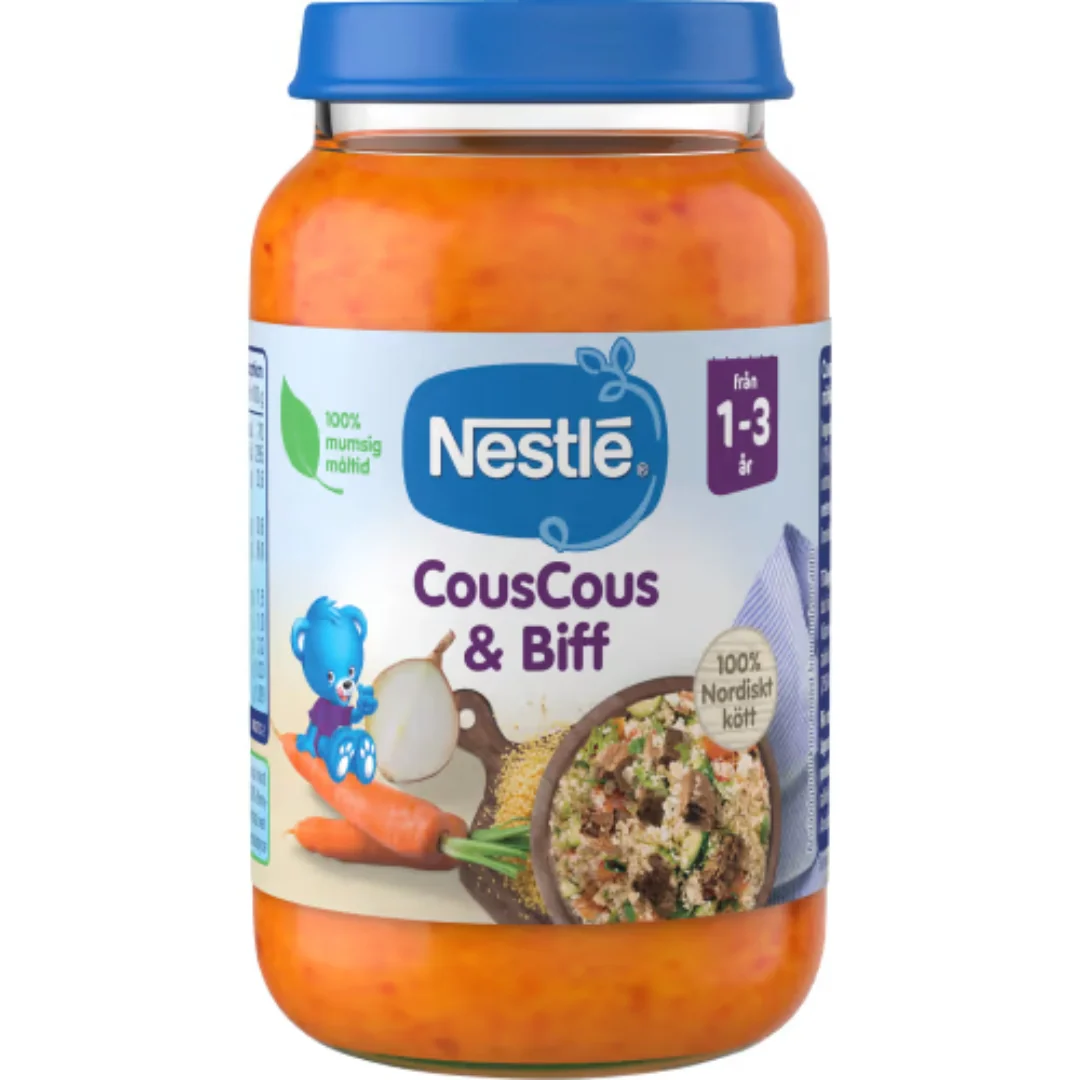NestlĂ© Couscous & Biff 1-3 Ă
r - Couscous & Beef 220g