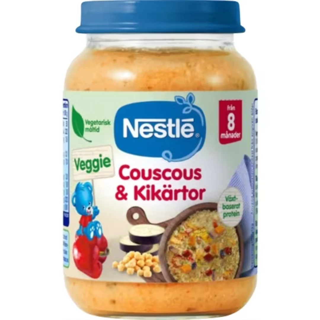 Nestlé Couscous KikÀrtor 8 MÄnader - Couscous & Chickpeas 190g