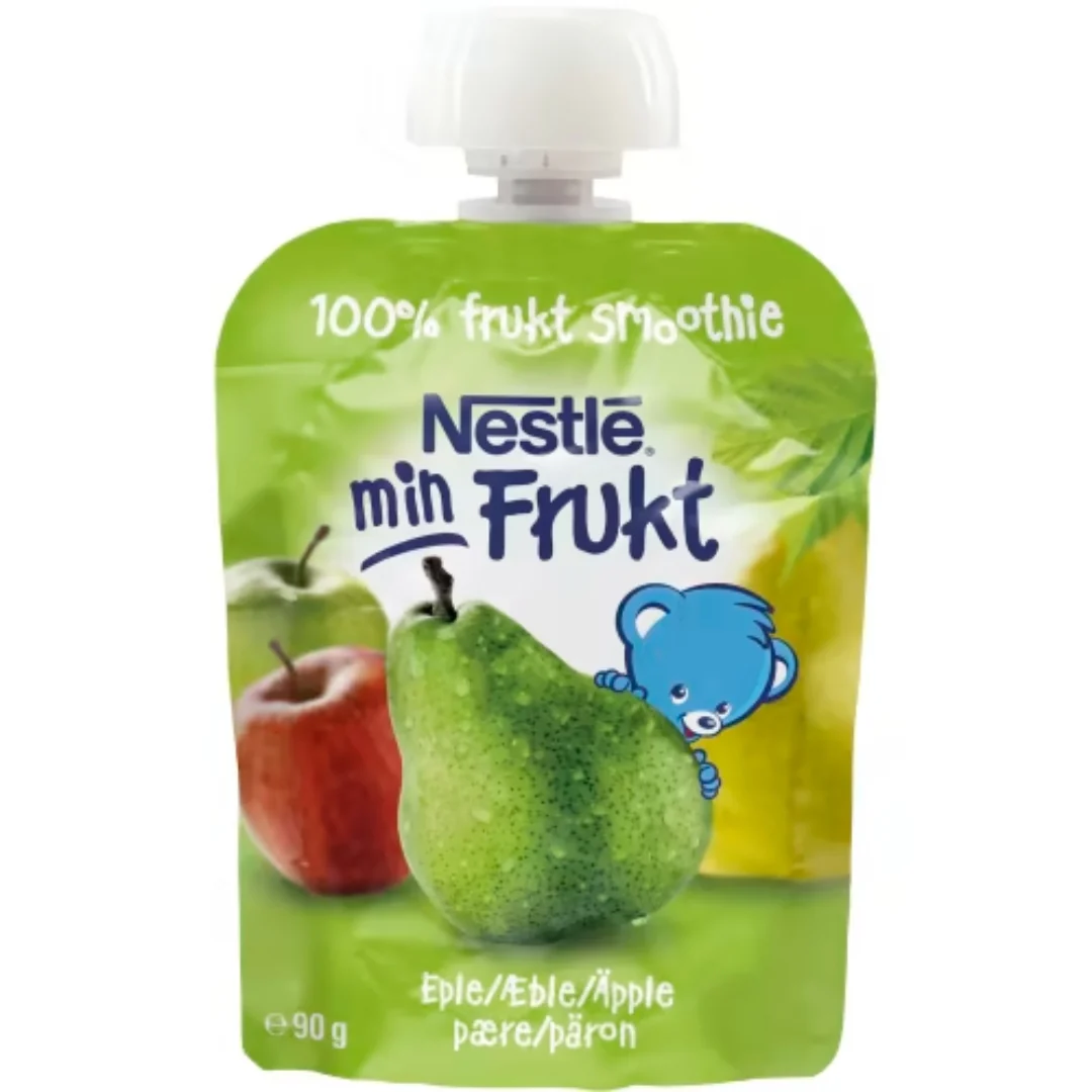 NestlĂ© Fruktsmoothie Ăpple PĂ€ron 6 MĂ„nader - Apple & Pear Smoothie 90g