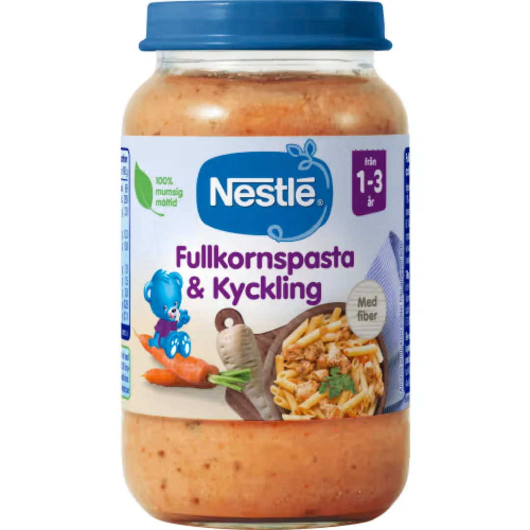 NestlĂ© Fullkornspasta Kyckling 1-3 Ă
r - Whole Grain Pasta & Chicken 220g