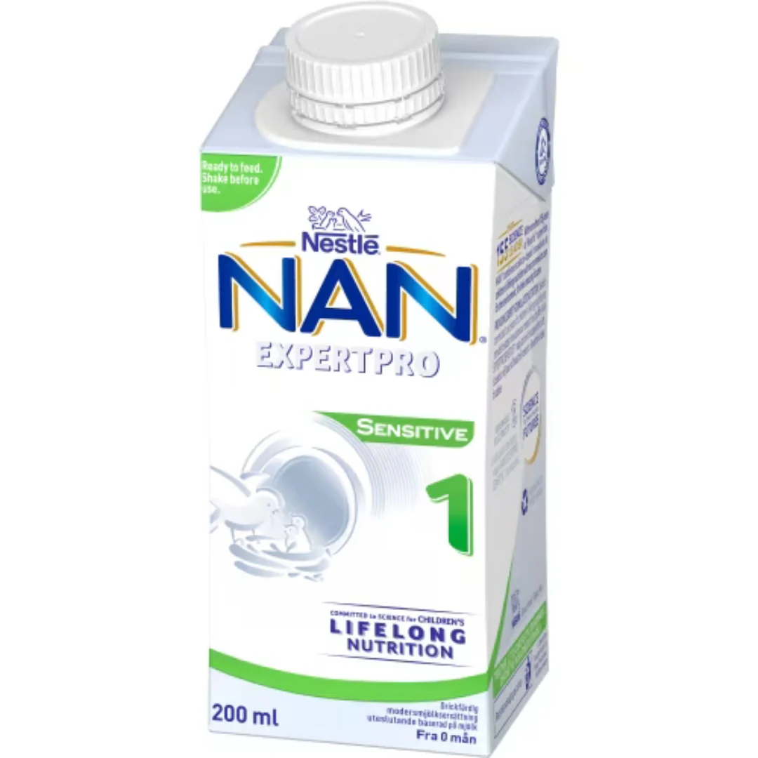 Nestlé Nan Expertpro Sensitive 1drf FrÄn 0 MÄnader - Ready-to-Drink Infant Formula 200ml