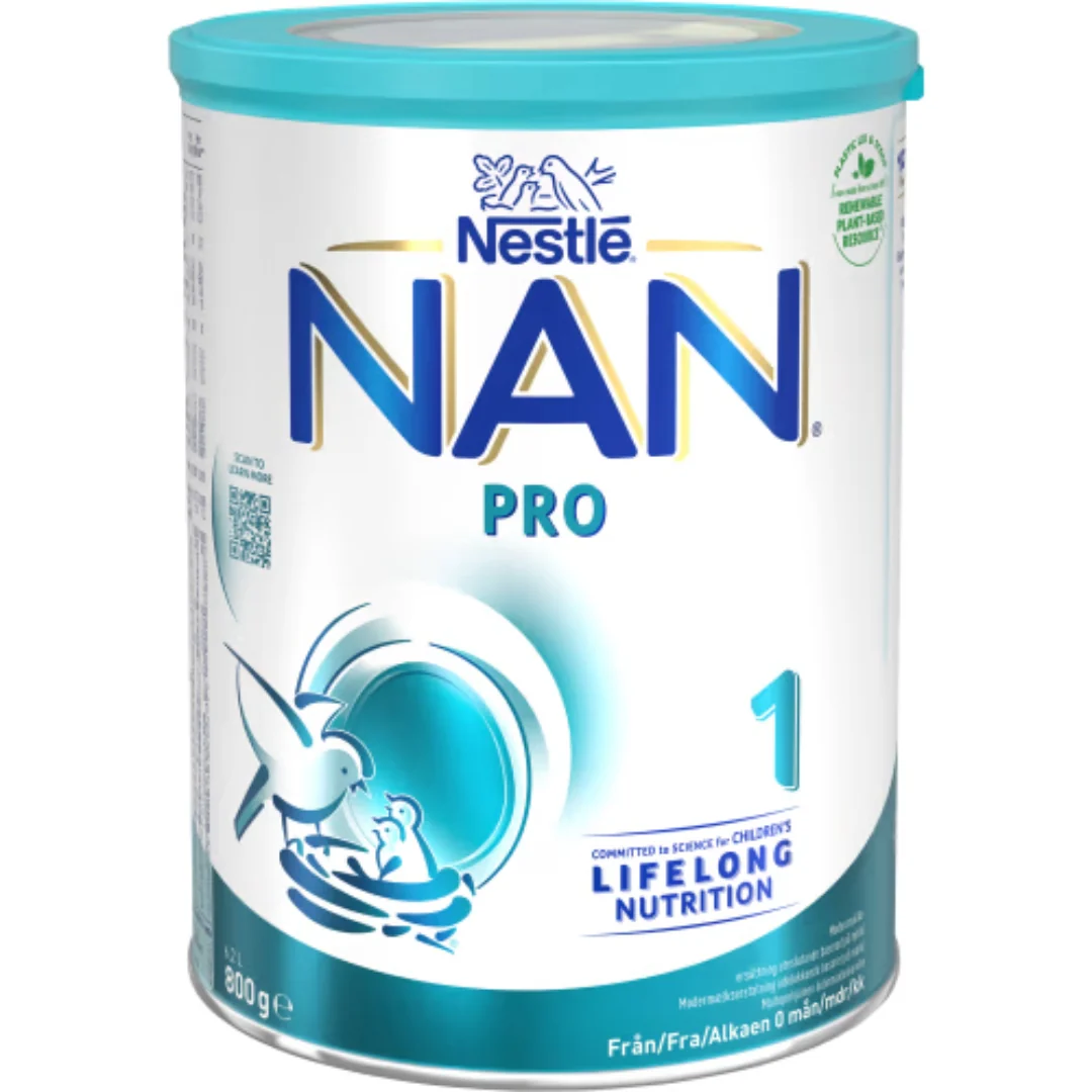 Nestlé Nan Pro 1 Modersmjölksers FrÄn 0 MÄnader - Infant Formula Milk 6.2l