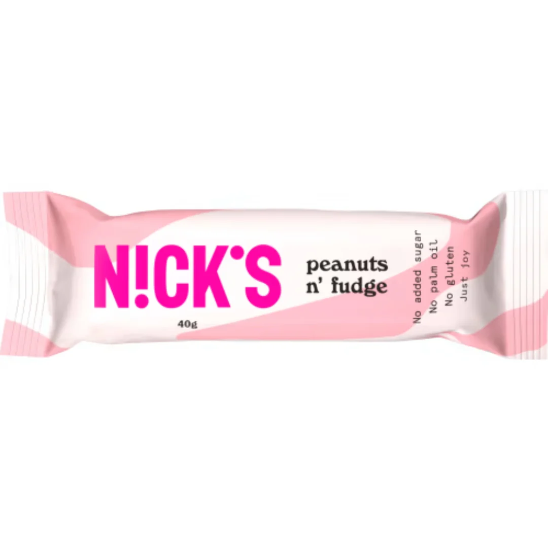 Nick“s Peanuts N' Fudge - Peanuts and Chewy Fudge coated in Milk Chocolate 40g