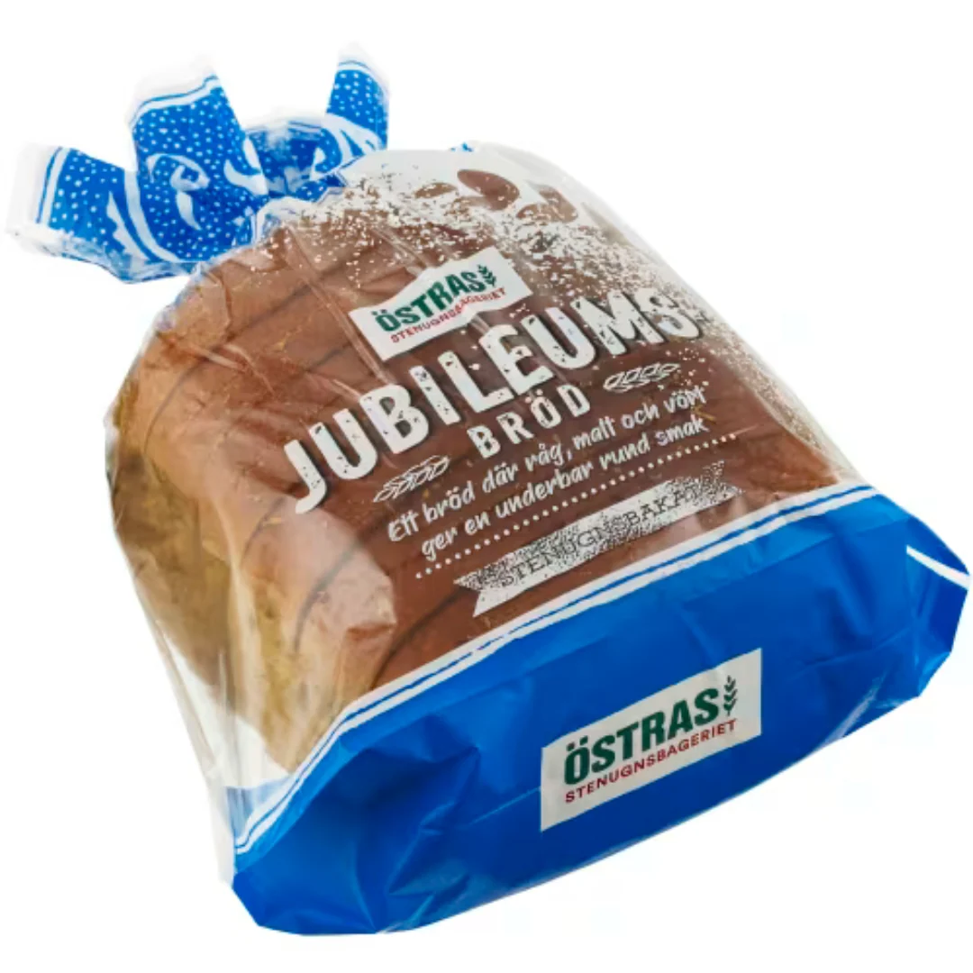 Östras Bröd Jubileumsbröd Halmstad Stenugnsbakat - Stone-baked Bread 1kg