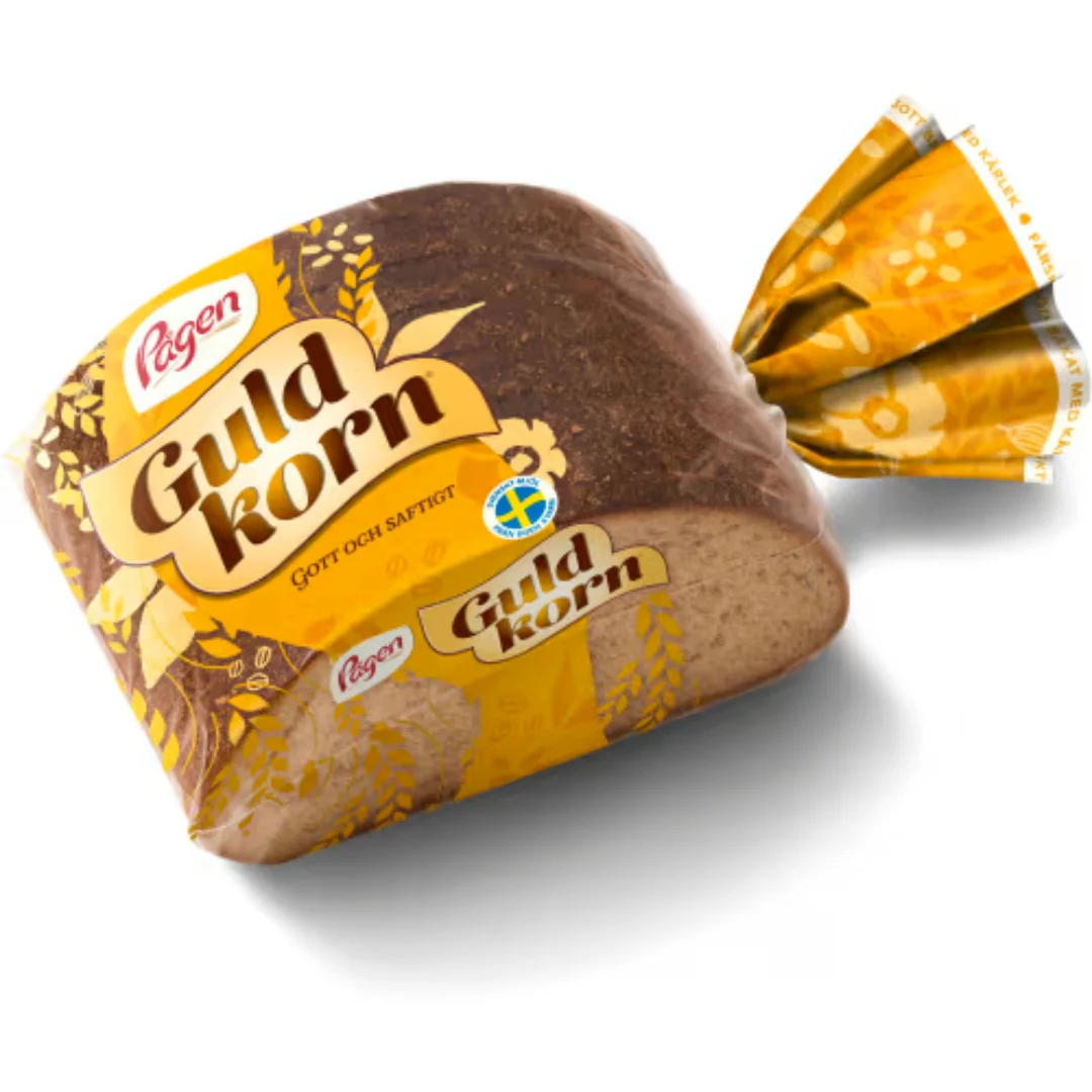 PÄgen Guldkorn - Light Whole Grain Bread 500g
