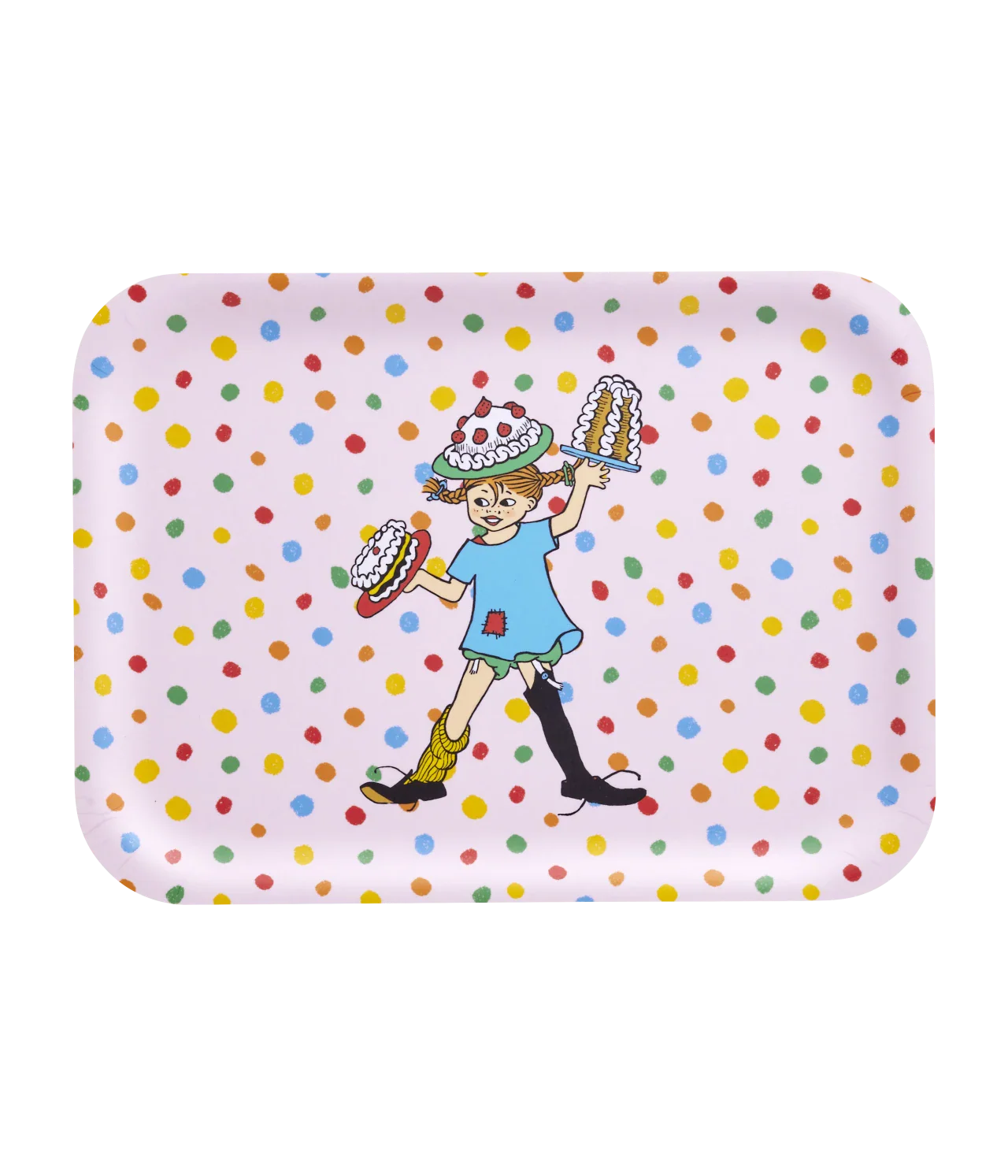 PIPPI Bricka Födelsedag 27X20CM