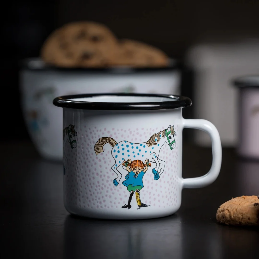 PIPPI Mugg Pippi & Lilla Gubben 2,5DL - Image 2