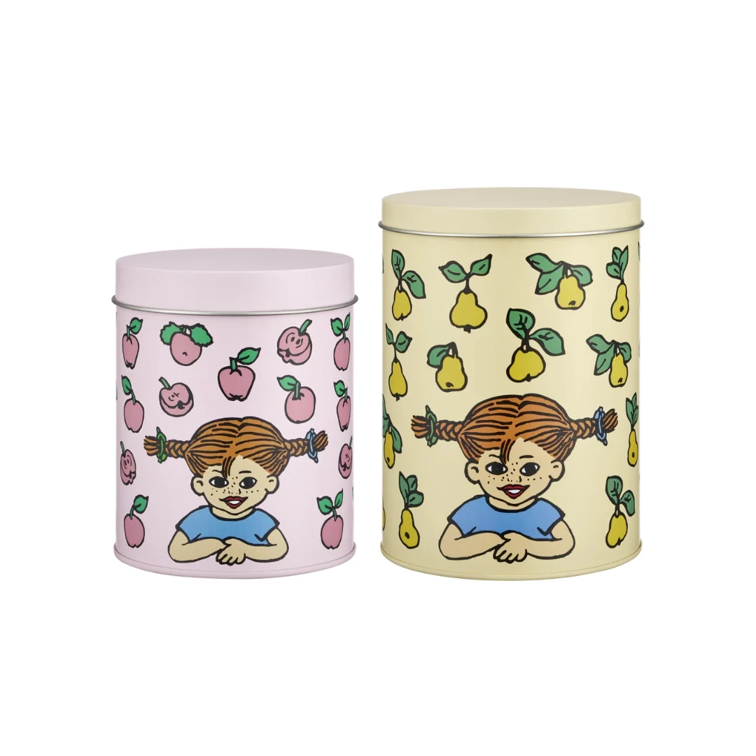 PIPPI PlÄtburkar Frukter 2 Set